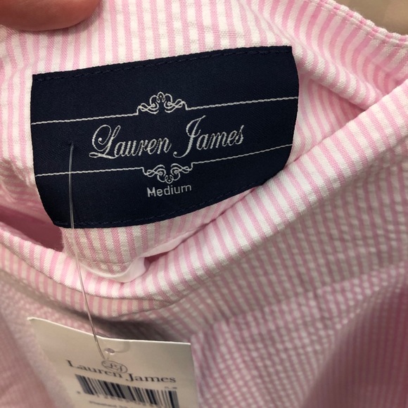 LAUREN JAMES Women’s Pleated Pink Skirt Sz M NWT - Picture 6 of 6